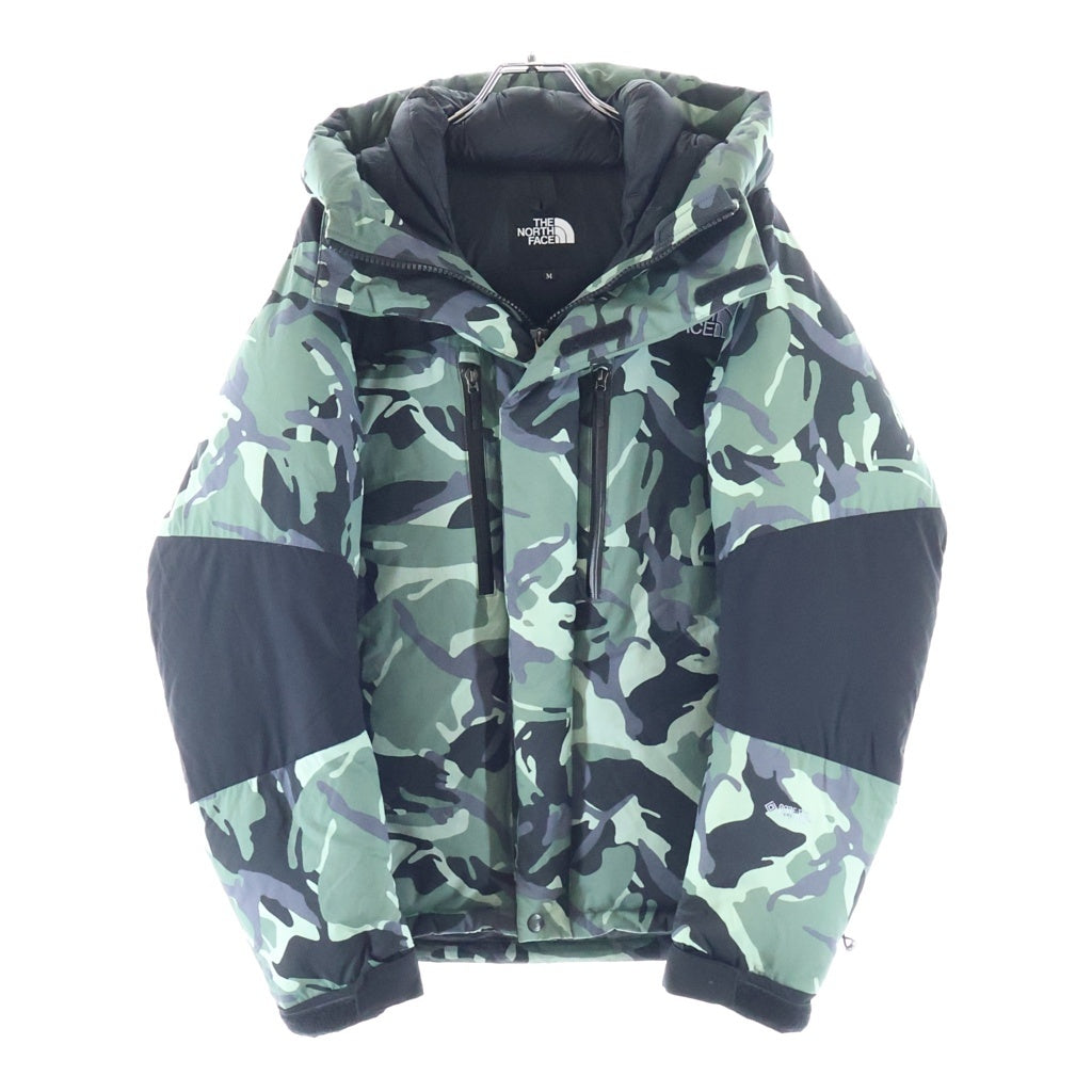 THE NORTH FACE(ザノースフェイス) バルトロ ライト ダウンジャケット カモフラ 迷彩総柄 カーキ ND91951