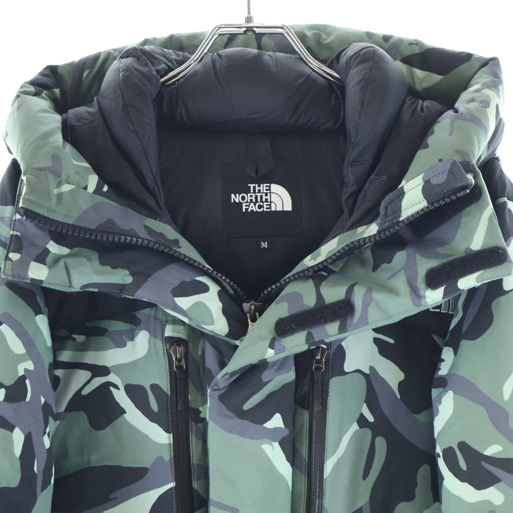 THE NORTH FACE(ザノースフェイス) バルトロ ライト ダウンジャケット カモフラ 迷彩総柄 カーキ ND91951