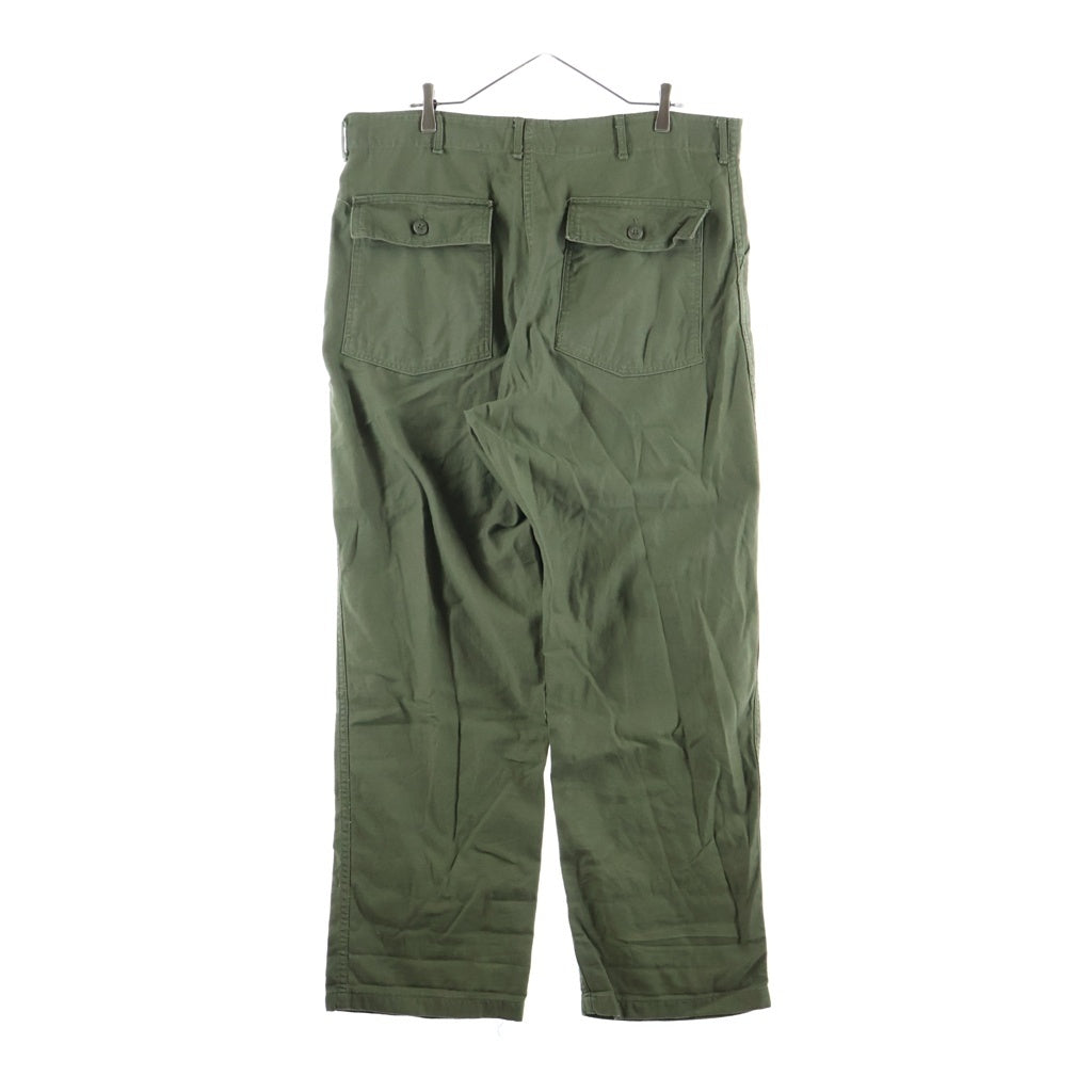 NO BRAND(ノーブランド) 60S VINTAGE US ARMY TYPE 1 ヴィンテージ アメリカ軍 ミリタリー ベイカーパンツ カーキ 8405-082-6618