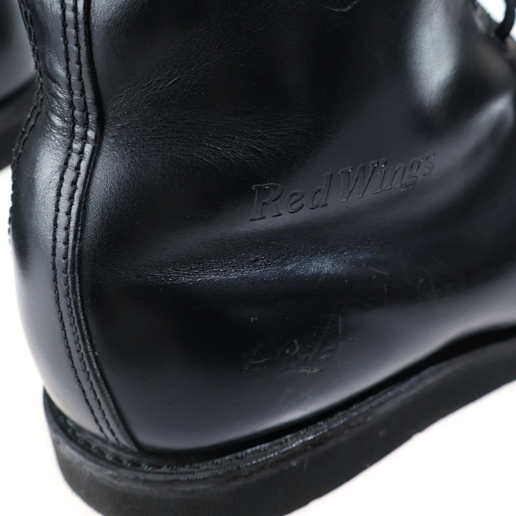 RED WING(レッド ウイング) 2597 スチールトゥ ポストマン レザー チャッカブーツ ブラック