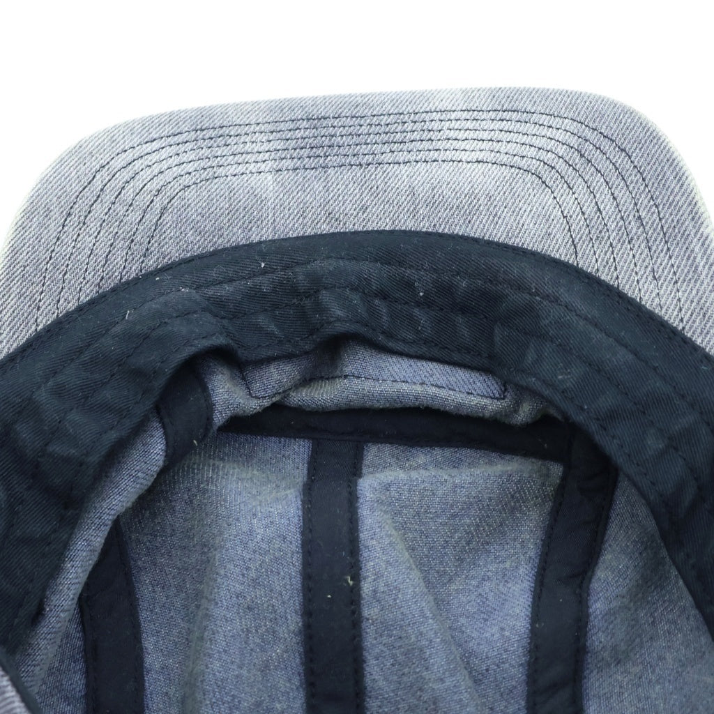 SUPREME(シュプリーム) 25AW Denim Camp Cap Washed Black ウォッシュド加工 デニム キャンプキャップ 帽子 ブラック