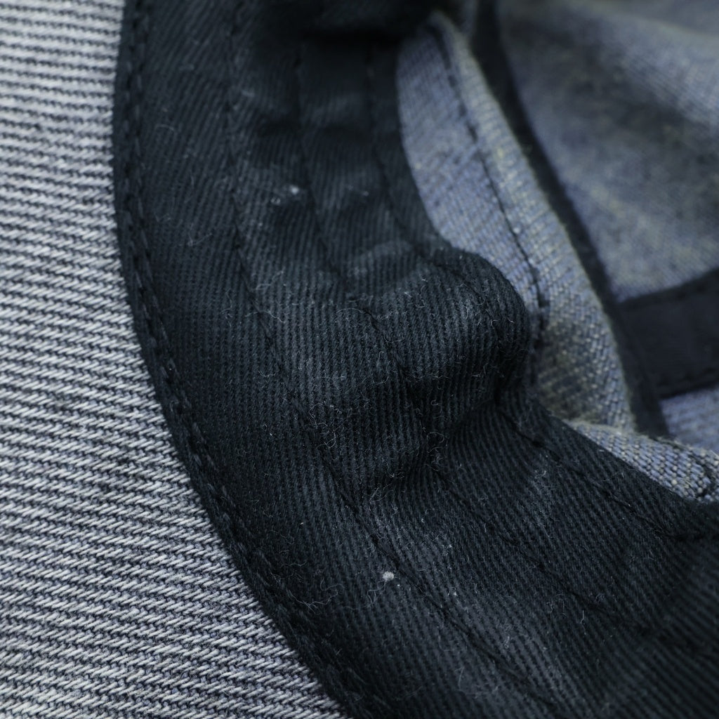 SUPREME(シュプリーム) 25AW Denim Camp Cap Washed Black ウォッシュド加工 デニム キャンプキャップ 帽子 ブラック