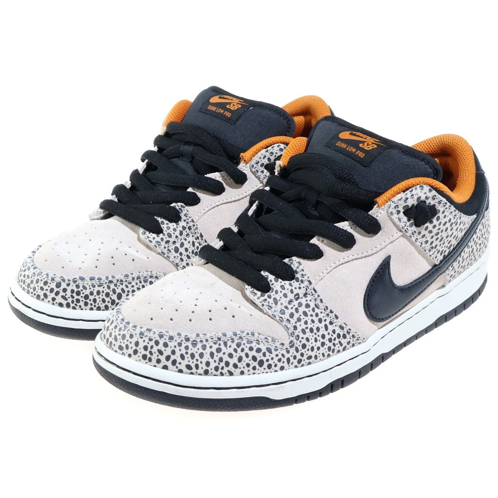 NIKE SB(ナイキエスビー) DUNK LOW PRO ELECTRIC SAFARI PHANTOM AND BLACK ダンク プロ サファリファントムアンドブラック ローカットスニーカー ベージュ/ブラック US9.5/27.5cm FZ1233-002