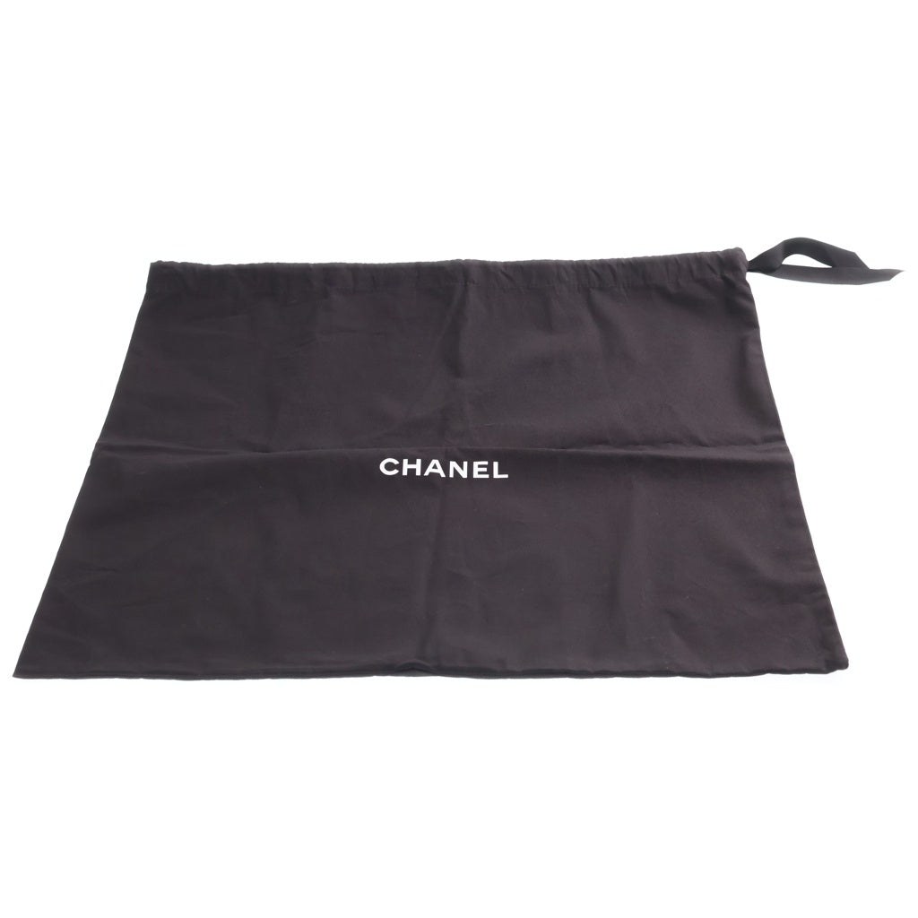 CHANEL(シャネル) ドーヴィルMM 2WAYハンドバッグ ショルダーバッグ ネイビー キャンバス×レザー プレートシリアル AS3257 ゴールド金具 レディース