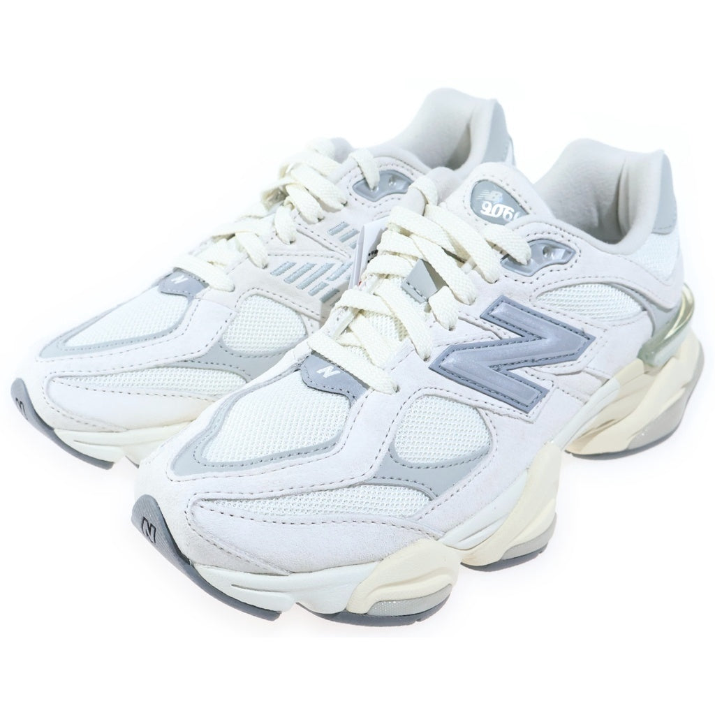 New Balance(ニューバランス) U9060ECA メッシュ ローカットスニーカー ホワイト/ベージュ US6.5/24.5cm レディース