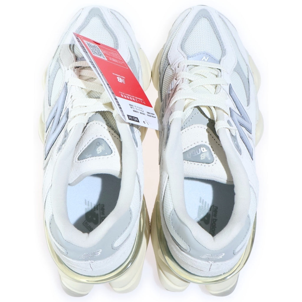 New Balance(ニューバランス) U9060ECA メッシュ ローカットスニーカー ホワイト/ベージュ US6.5/24.5cm レディース
