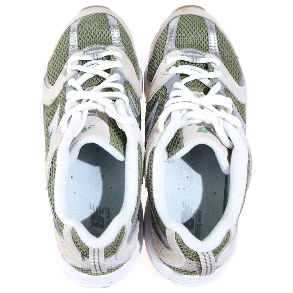 New Balance(ニューバランス) MR530GA メッシュスウェード ローカットスニーカー カーキ/ベージュ US6.5/24.5cm レディース