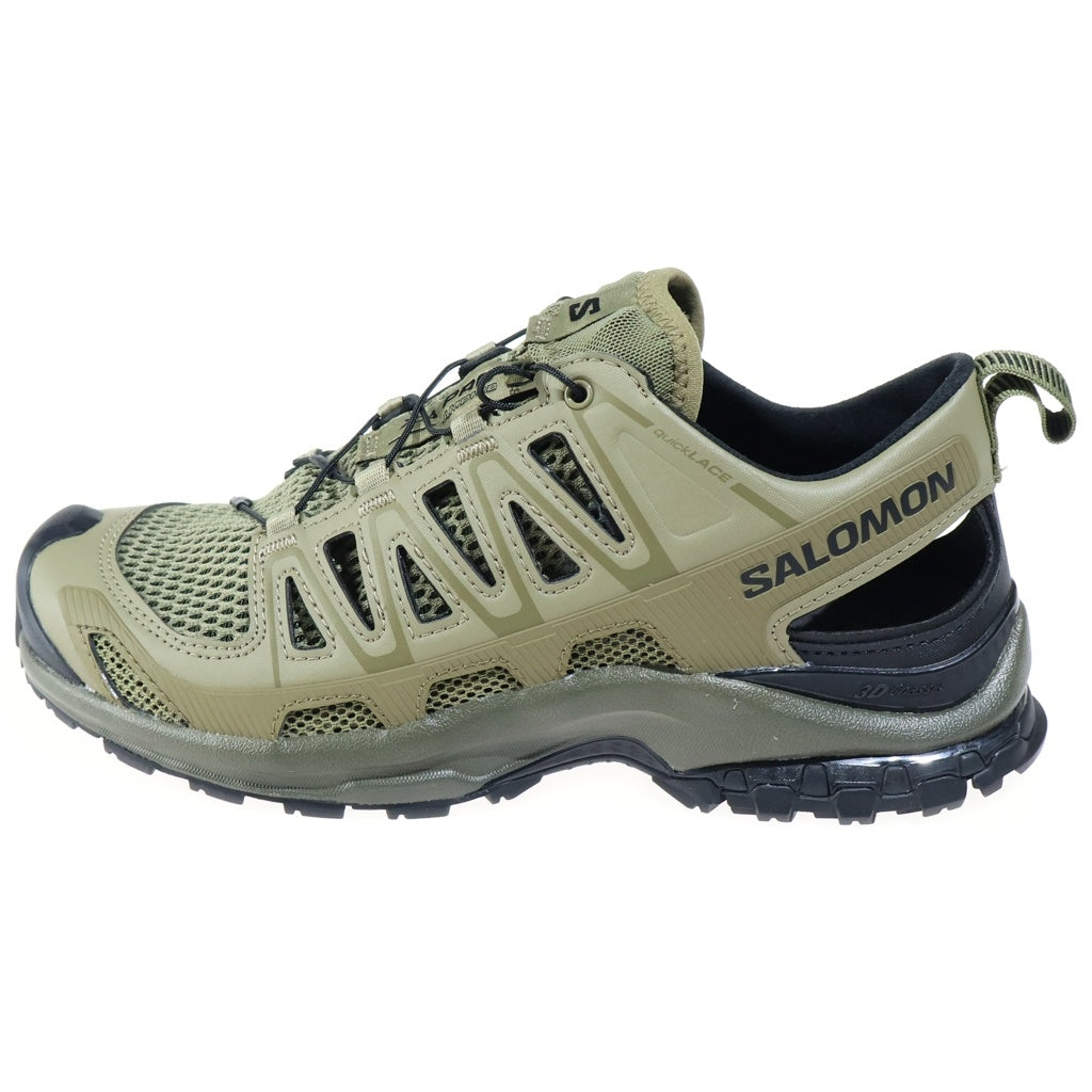 SALOMON(サロモン) XA PRO 3D AMPHIB ドローコード メッシュ ローカットスニーカー カーキ US7.5/24.5cm 477401 レディース