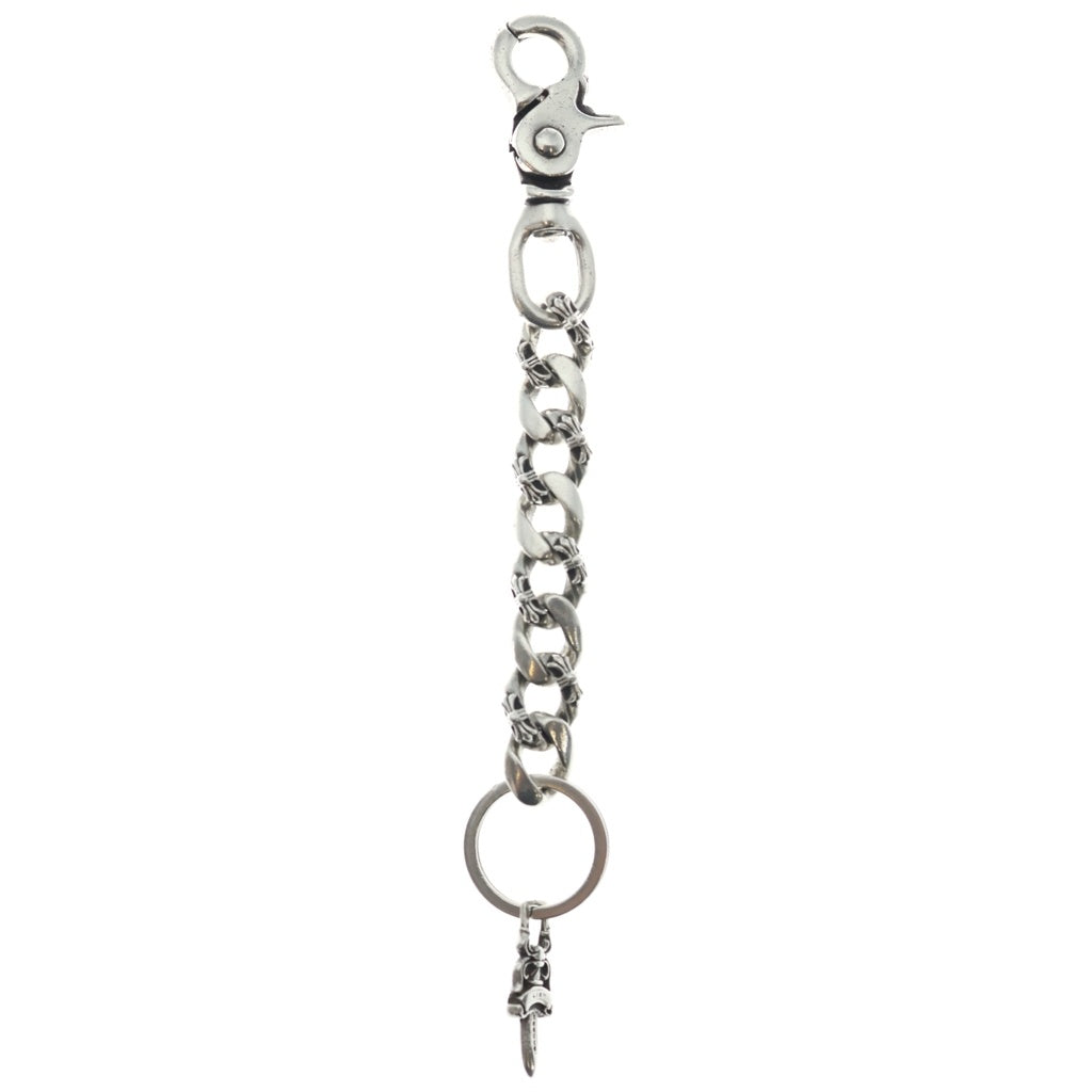 CHROME HEARTS(クロムハーツ) CLP CHN FANCY-L/ロングファンシーリンク キーチェーン シルバー BCA072