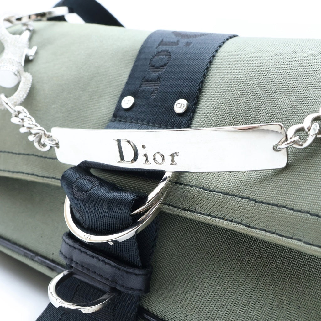 DIOR(ディオール) ディオール ショルダーバッグ ハードコア グリーン 財布、袋 レディース
