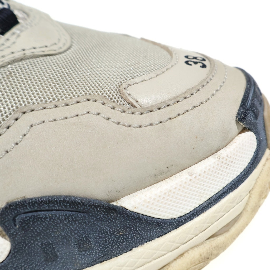 BALENCIAGA(バレンシアガ) トリプルS スニーカー アイボリー #38/25cm 524039