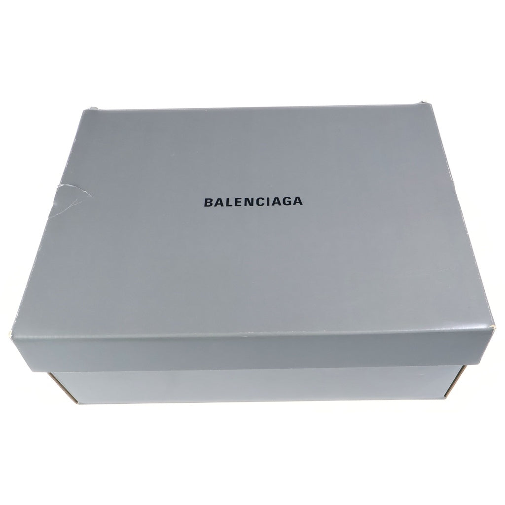 BALENCIAGA(バレンシアガ) トラックトレーナー ローカットスニーカー ホワイト×ブルー×オレンジ 542023