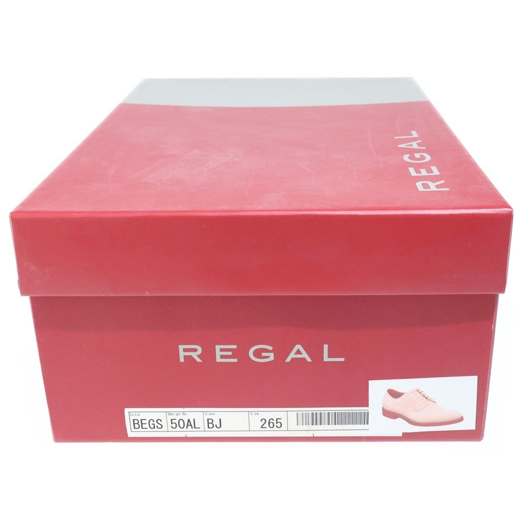 REGAL(リーガル) スエード ゴアテックス レザードレスシューズ ベージュ 50AL