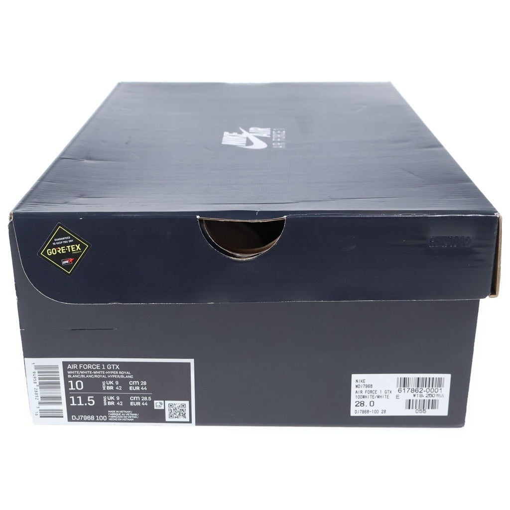 NIKE(ナイキ) AIR FORCE 1 LOW GORE-TEX エアフォース ゴアテックス ローカットスニーカー ホワイト US10/28cm DJ7968-100