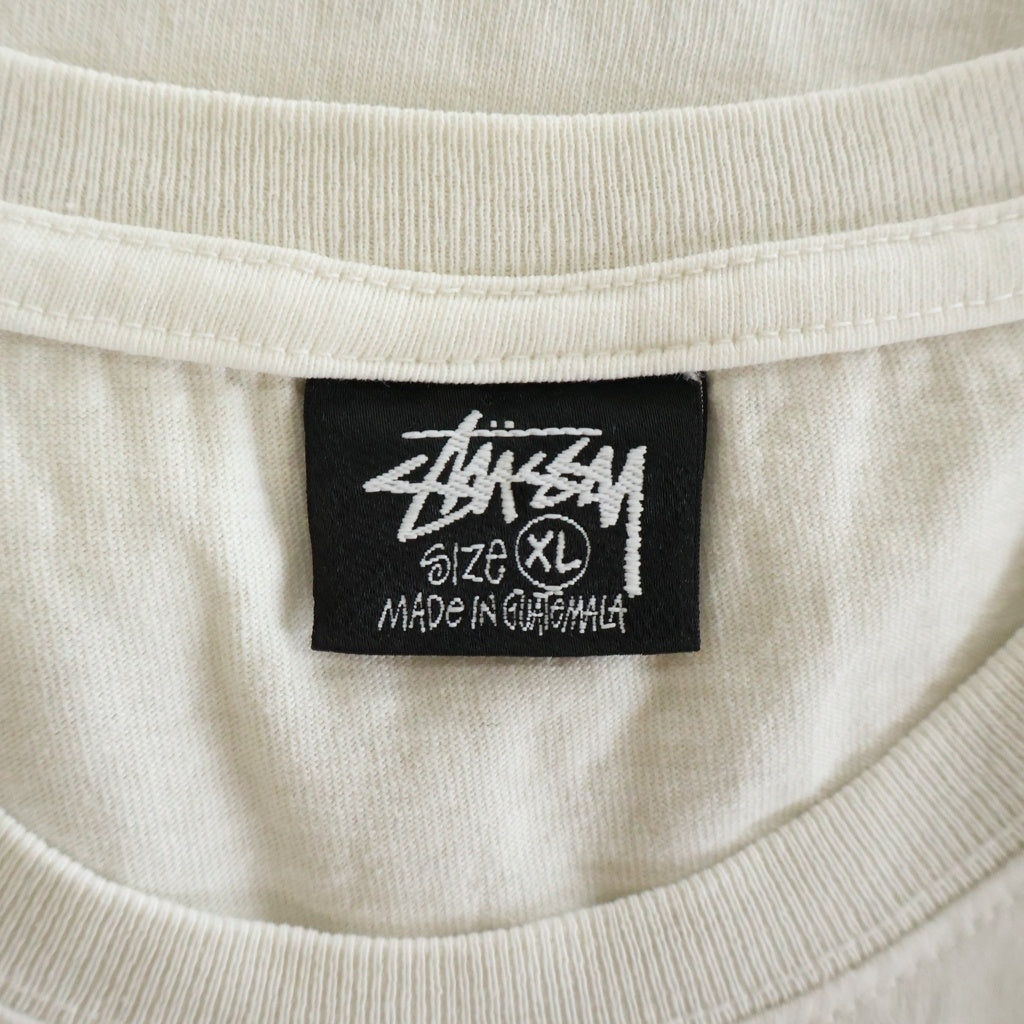 STUSSY(ステューシー) 21AW Juggler Pig Dyed Tee ジャグラー ピッグ ダイ 半袖Tシャツ ホワイト 21F1904722