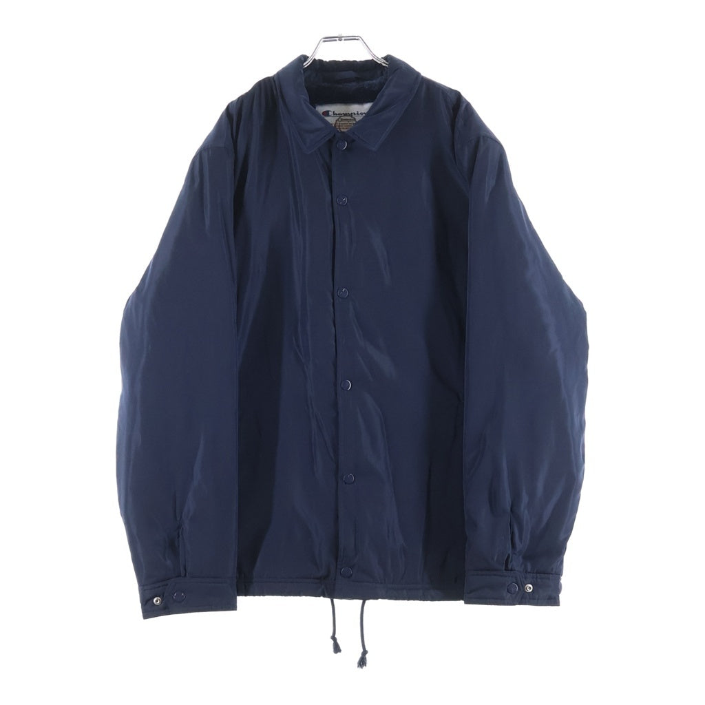 SUPREME(シュプリーム) 18AW ×Champion Label Coaches Jacket チャンピオン ラベル 裏地ボア コーチジャケット ネイビー