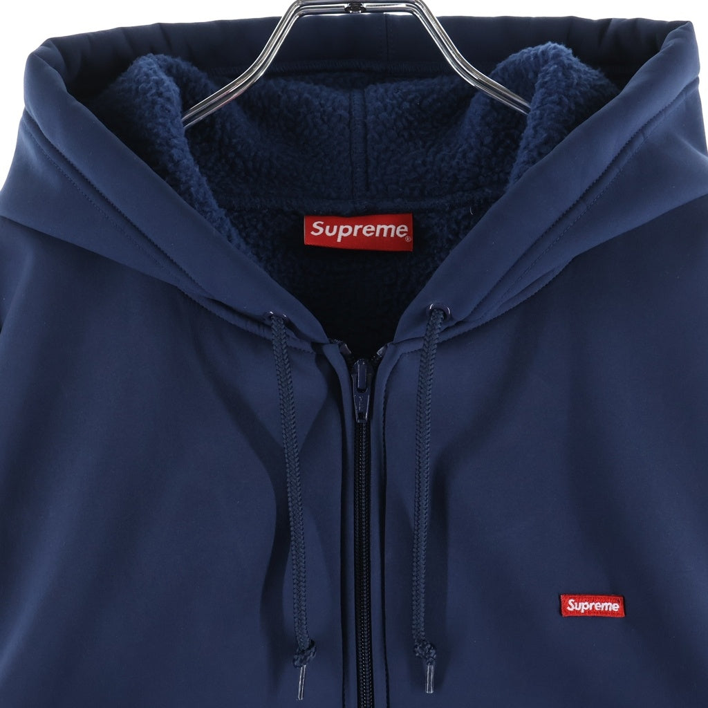 SUPREME(シュプリーム) 18AW WINDSTOPPER Zip Up Hooded Sweatshirt ウィンドストッパー ジップアップ スウェットパーカー ネイビー