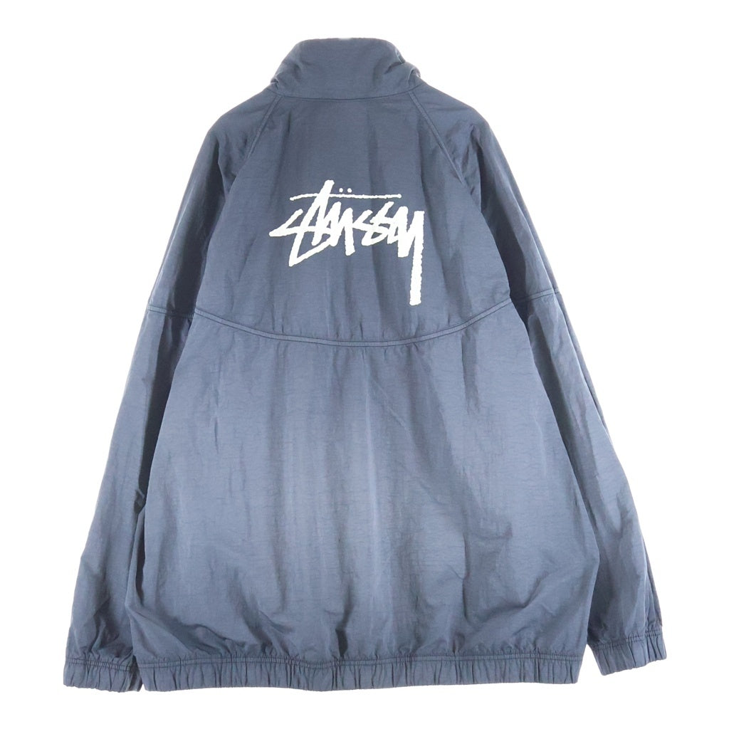 NIKE(ナイキ) 20AW ×Stussy Windrunner Jacket Off Noir ステューシー ウィンドランナー ジャケット オフノワール グレー CT4310-045