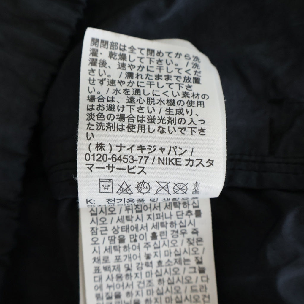 NIKE(ナイキ) 20AW ×Stussy Windrunner Jacket Off Noir ステューシー ウィンドランナー ジャケット オフノワール グレー CT4310-045