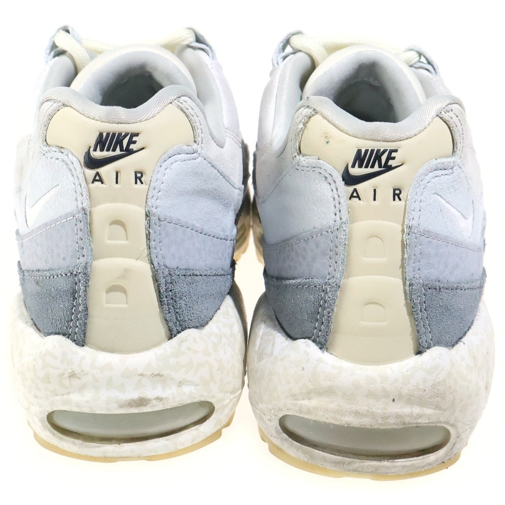 NIKE(ナイキ) AIR MAX SKELETON エアマックス 95 QS スケルトン ローカットスニーカー グレー/ホワイト US9/27cm DV2593-100