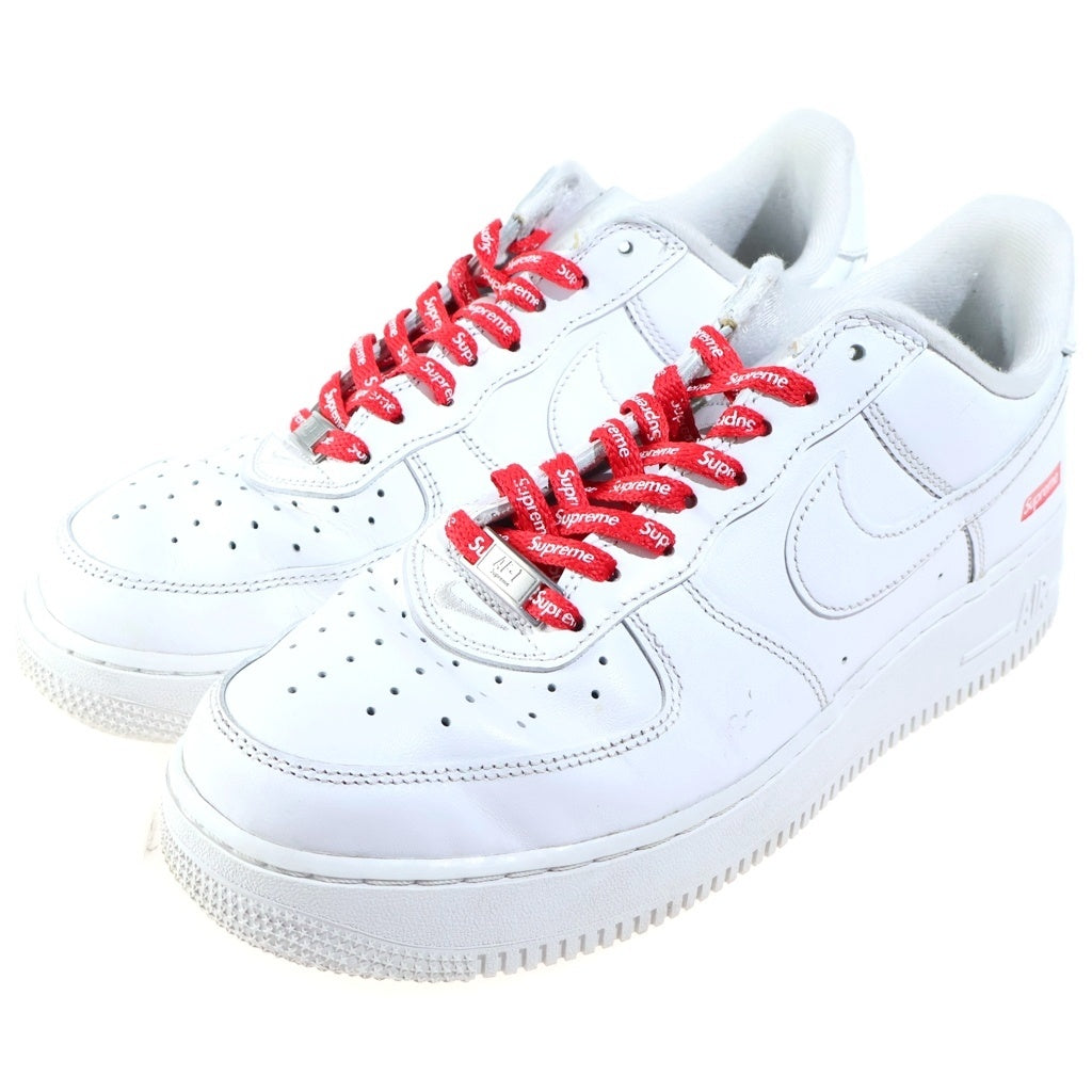 NIKE(ナイキ) ×Supreme AIR FORCE 1 LOW エアフォース1 ローカットスニーカー ホワイト US9/27cm CU9225-100