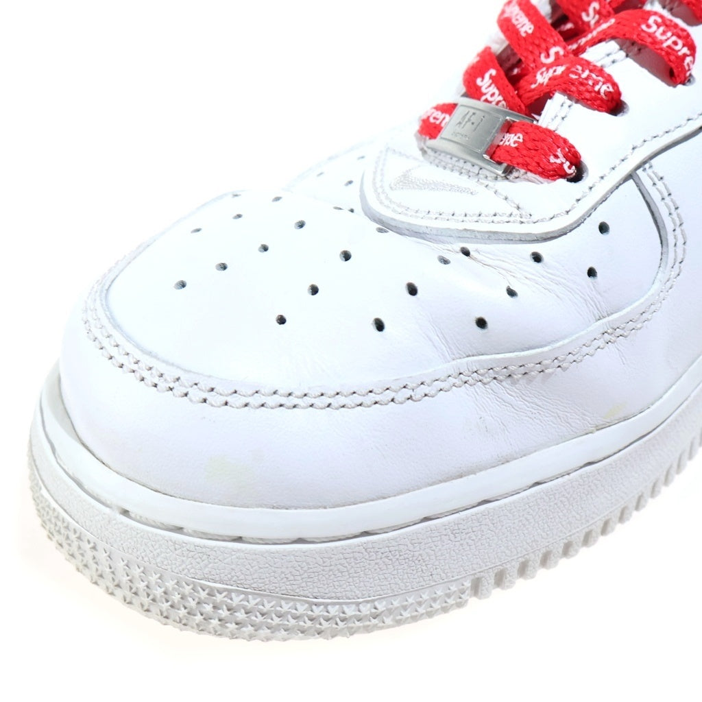 NIKE(ナイキ) ×Supreme AIR FORCE 1 LOW エアフォース1 ローカットスニーカー ホワイト US9/27cm CU9225-100