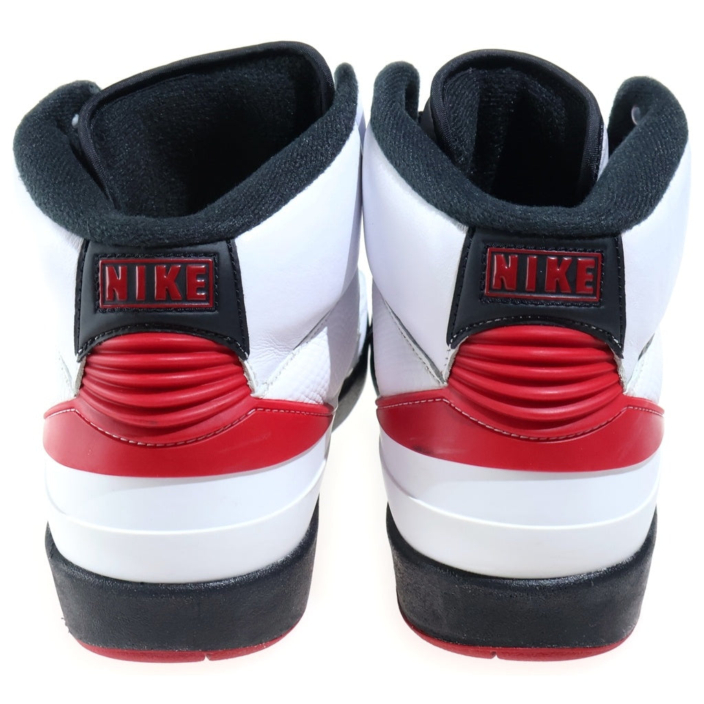 NIKE(ナイキ) AIR JORDAN 2 OG CHICAGO (2022) エアジョーダン2 シカゴ ハイカットスニーカー ホワイト US9/27cm DX2454-106