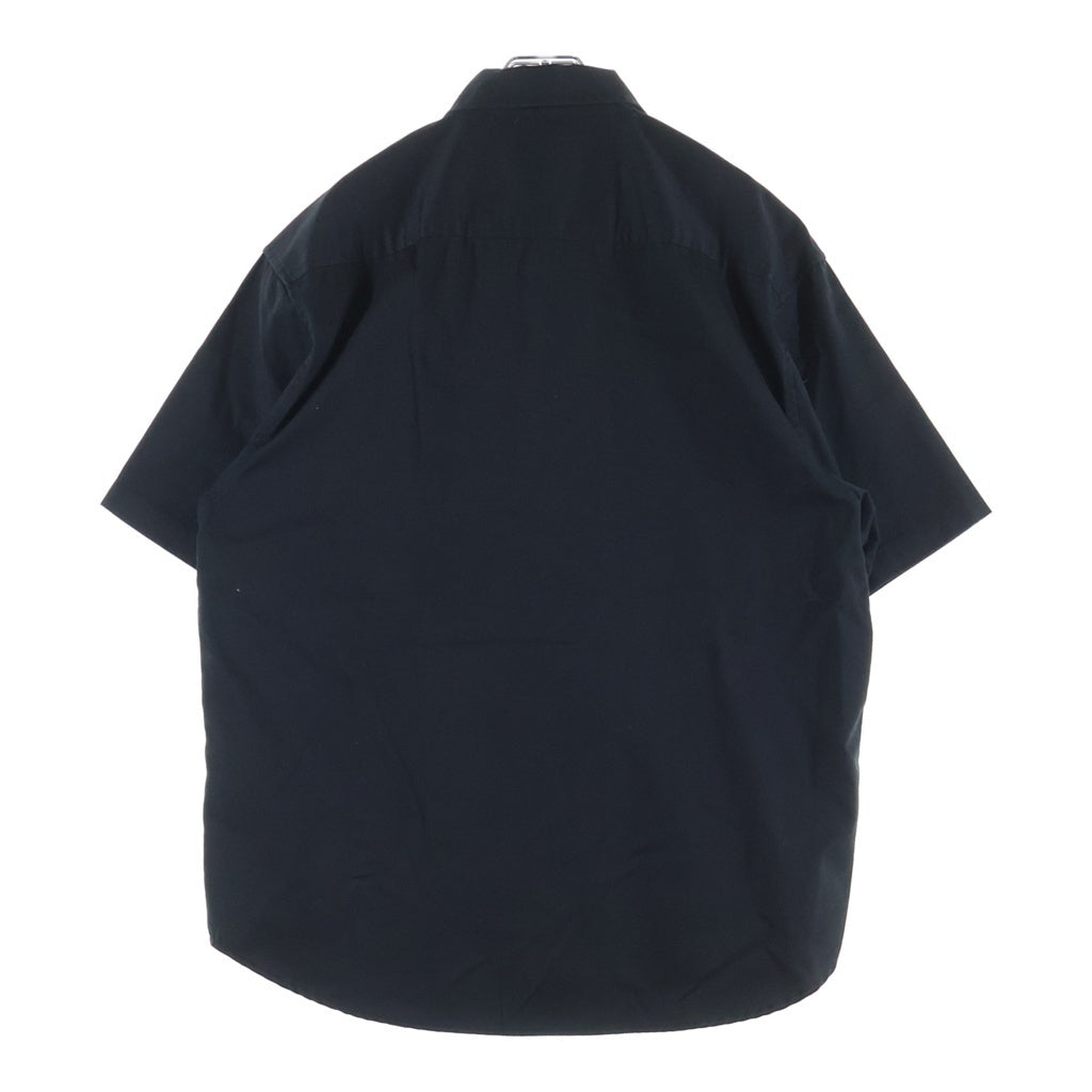SUPREME(シュプリーム) 23SS Bunnies S/S Work Shirt バニーズ エスエス ワーク シャツ ボタンフライ フロント刺繍 ブラック