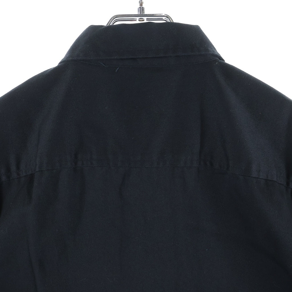 SUPREME(シュプリーム) 23SS Bunnies S/S Work Shirt バニーズ エスエス ワーク シャツ ボタンフライ フロント刺繍 ブラック