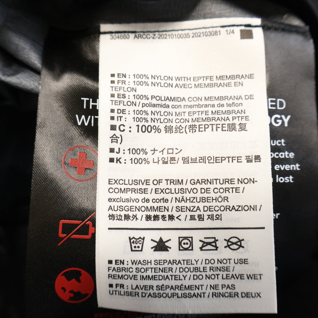 ARC'TERYX(アークテリクス) Alpha SV Jacket アルファ ナイロンジャケット ブラック 28827-136885
