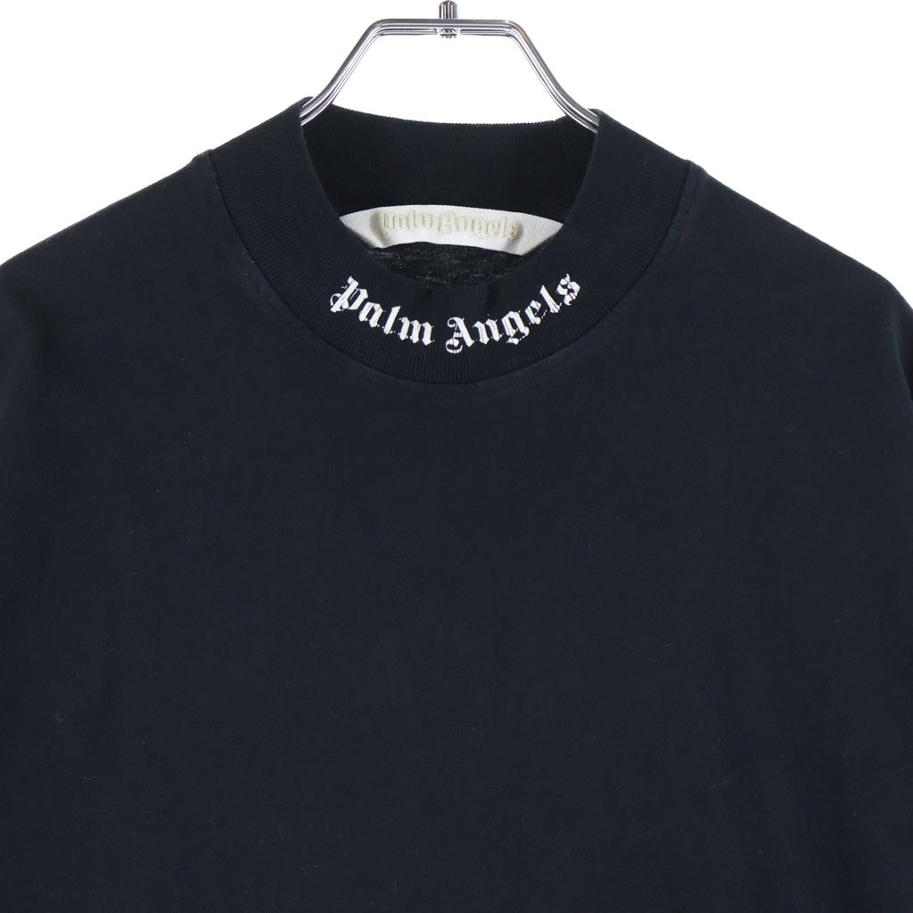 Palm Angels(パームエンジェルス) T-Shirt Dress コットンロングTシャツワンピース ドレス ブラック PWDE001C99JER002 レディース