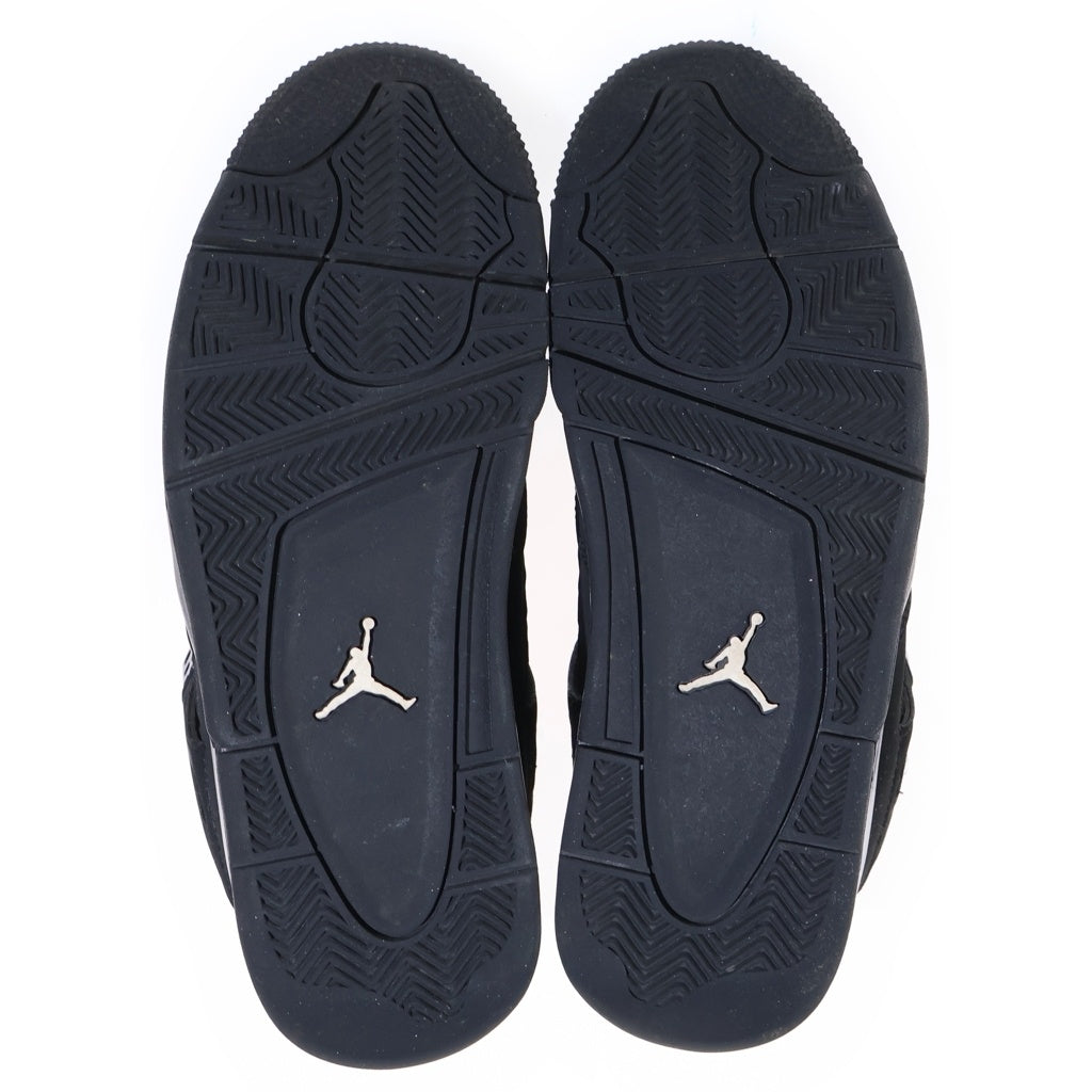 NIKE(ナイキ) AIR JORDAN4 BLACK CAT エアジョーダン4 キャット ミドルカットスニーカー ブラック US9/27cm CU1110-010