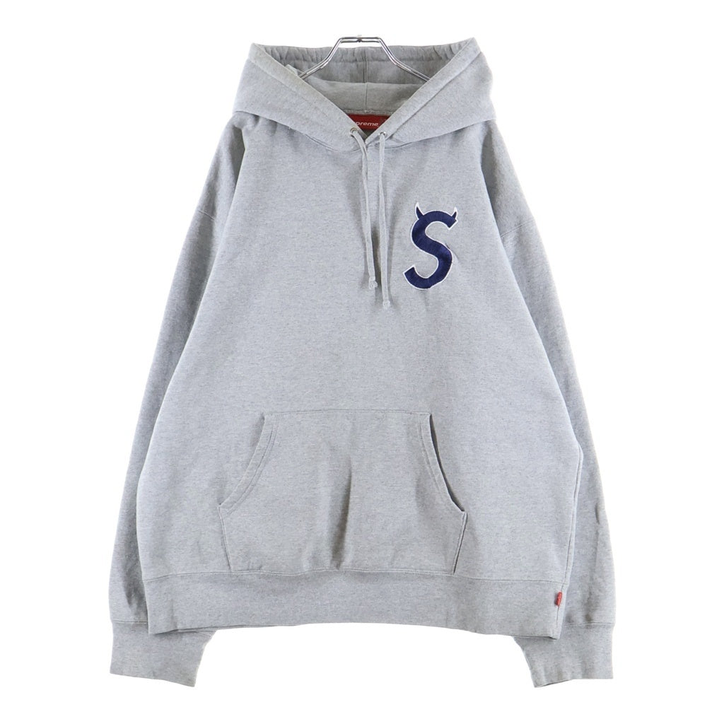SUPREME(シュプリーム) 22AW S Logo Hooded Swatshirt Sロゴ スウェットプルオーバーパーカー グレー