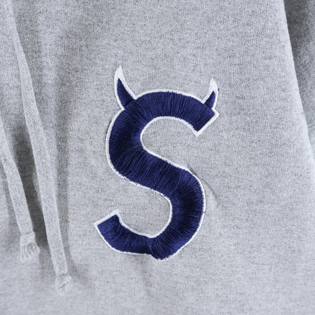 SUPREME(シュプリーム) 22AW S Logo Hooded Swatshirt Sロゴ スウェットプルオーバーパーカー グレー