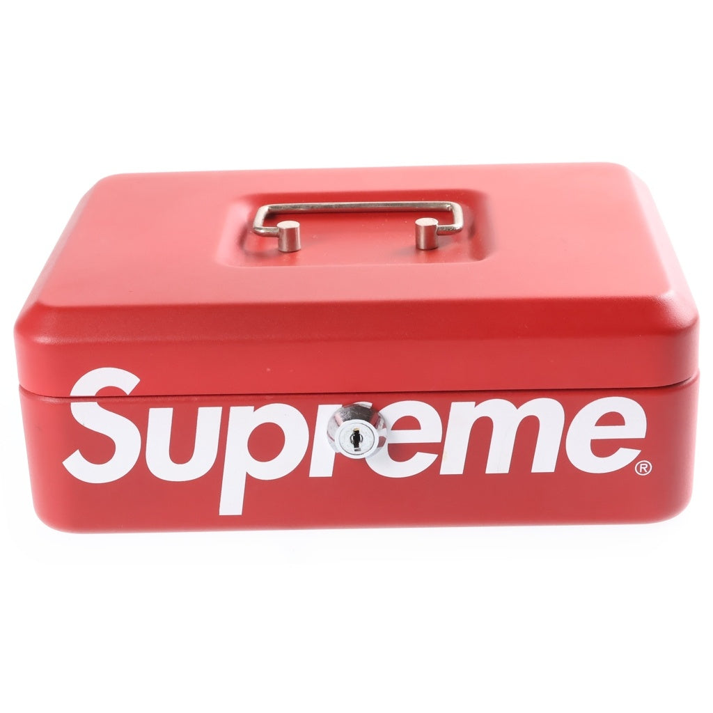 SUPREME(シュプリーム) 17AW Lock Box ロックボックス ロゴ 金庫 収納ボックス 工具入れ 鍵付き レッド
