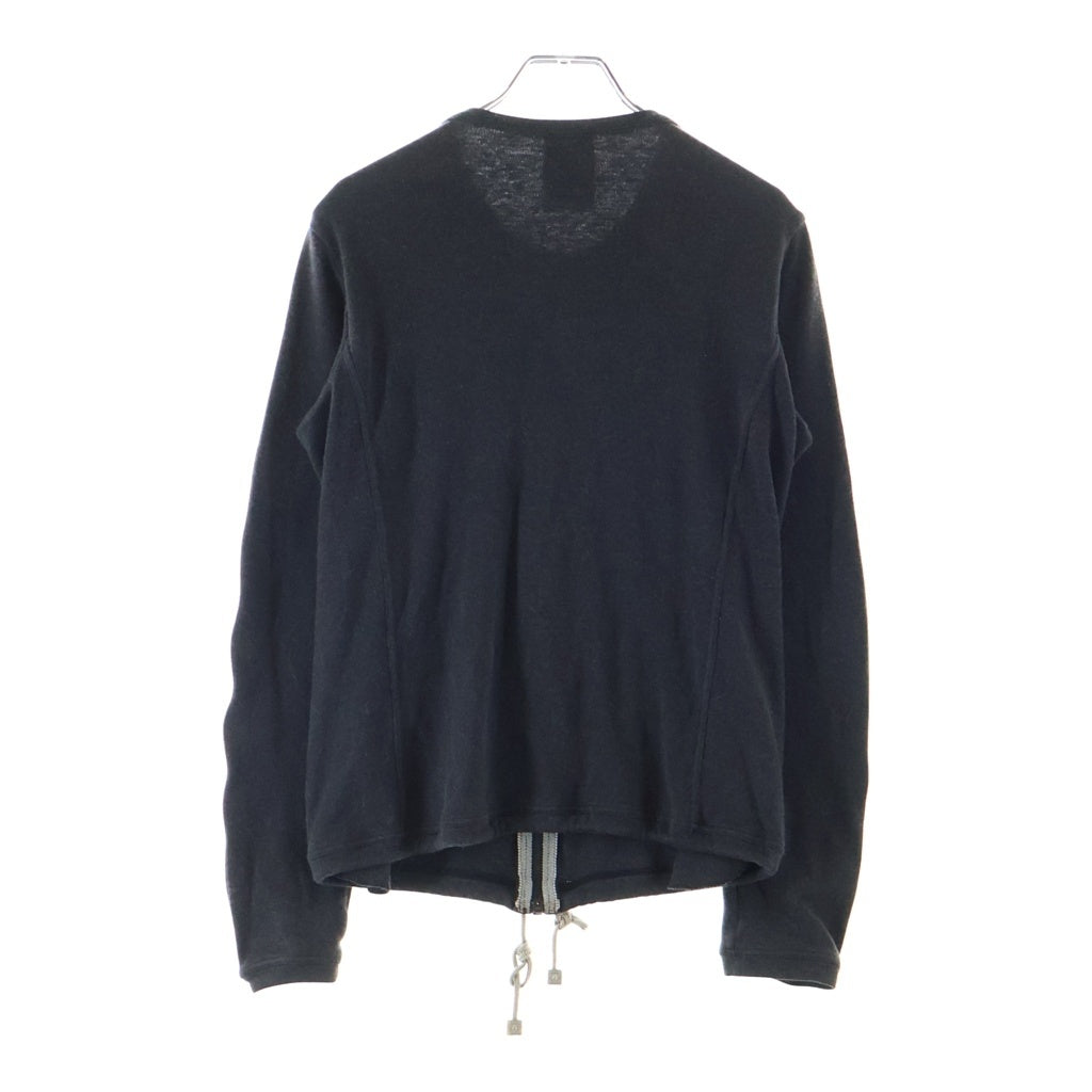 CHANEL(シャネル) ロゴサイドラインジップカーディガン チャコール P19773V11587