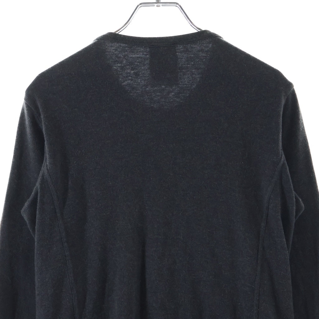 CHANEL(シャネル) ロゴサイドラインジップカーディガン チャコール P19773V11587