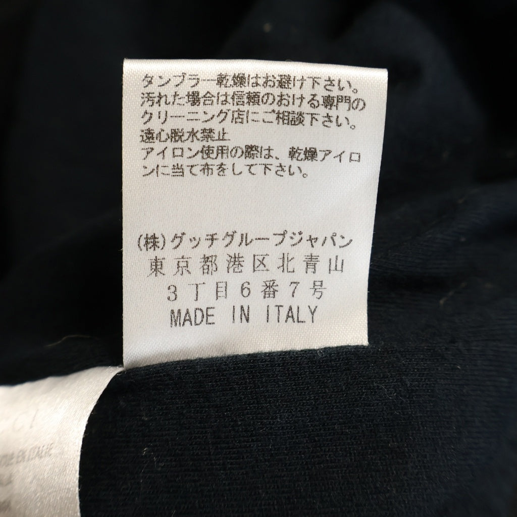 GUCCI(グッチ) セットアップ インターロックングG ロゴ刺繍 ベロア ジップアップ トラックジャケット トラックパンツ ブラック 271472 X8806/271470 X8806 レディース