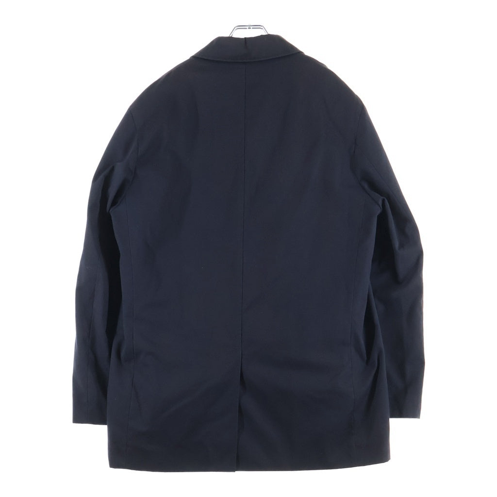 Acuascutum(アクアスキュータム) リバーシブル ステンカラー トレンチコート ネイビー