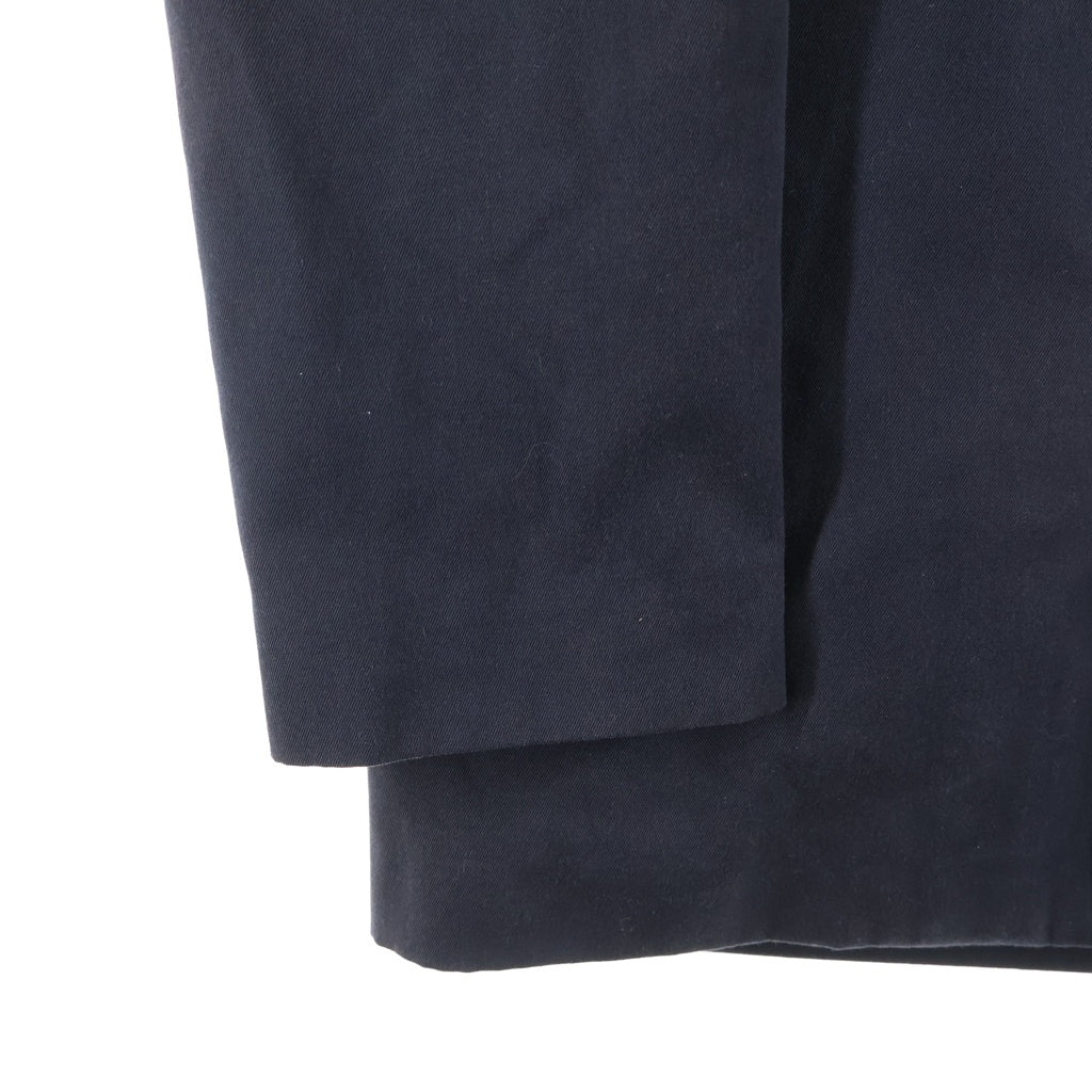 Acuascutum(アクアスキュータム) リバーシブル ステンカラー トレンチコート ネイビー