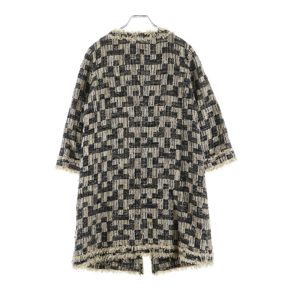 GRACE CONTINENTAL(グレースコンチネンタル) Tweed Pattern Jacket ツイードパターンジャケット コート マルチ