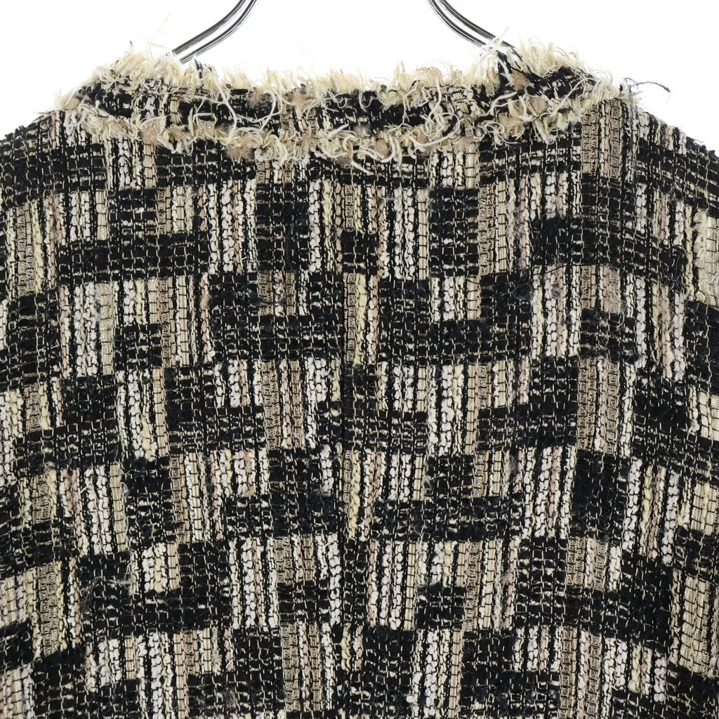 GRACE CONTINENTAL(グレースコンチネンタル) Tweed Pattern Jacket ツイードパターンジャケット コート マルチ