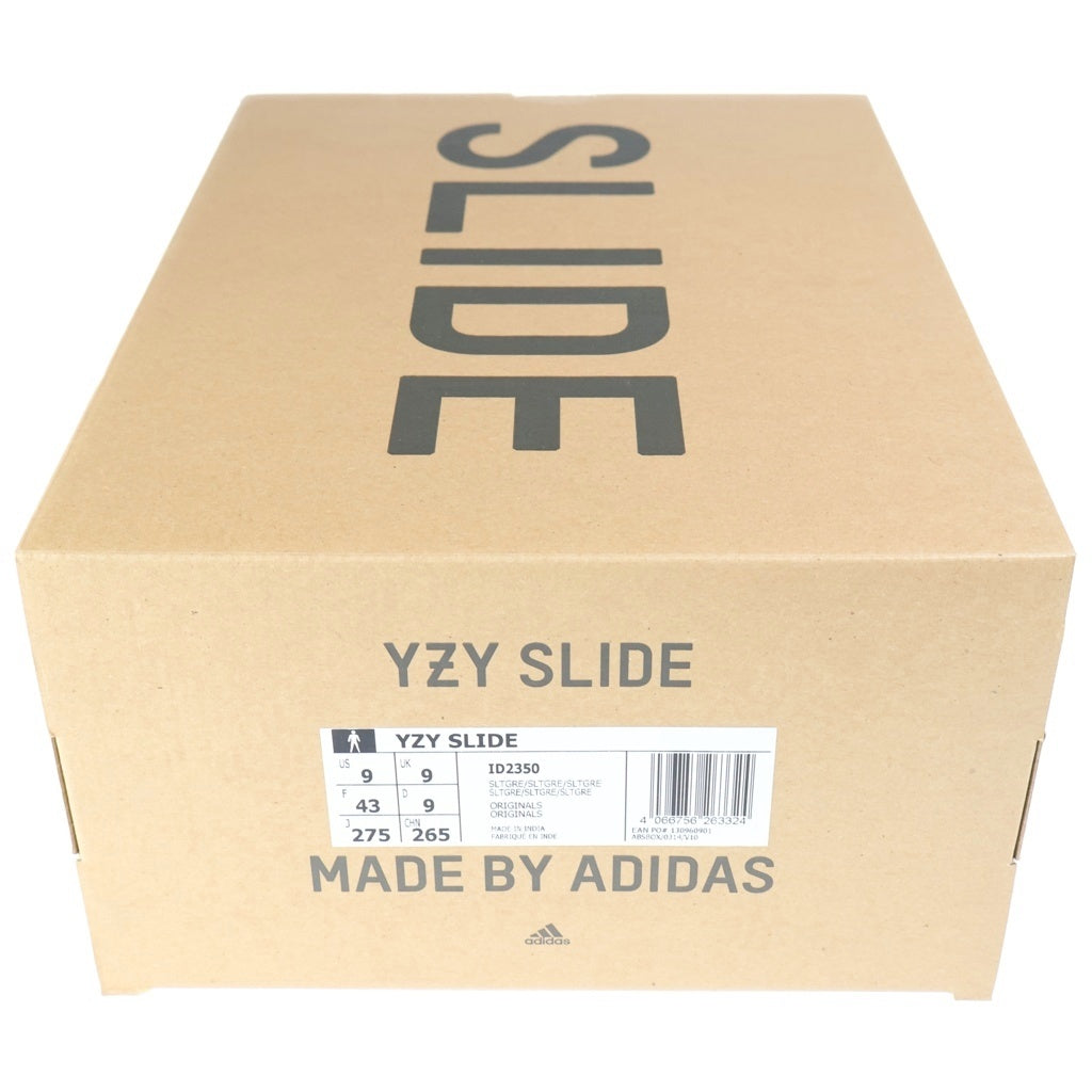 adidas(アディダス) YEEZY SLIDE Slate Grey イージースライド スレートグレー サンダル グレー US9/27.5cm ID2350