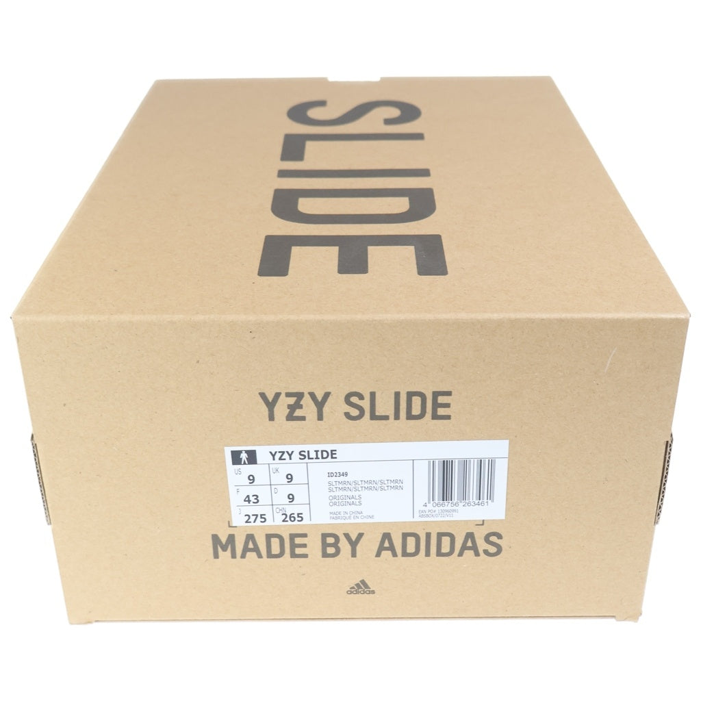 adidas(アディダス) YEEZY SLIDE Slate Marine ID2349 イージースライド スレートマリン サンダル グレー US9/27.5cm