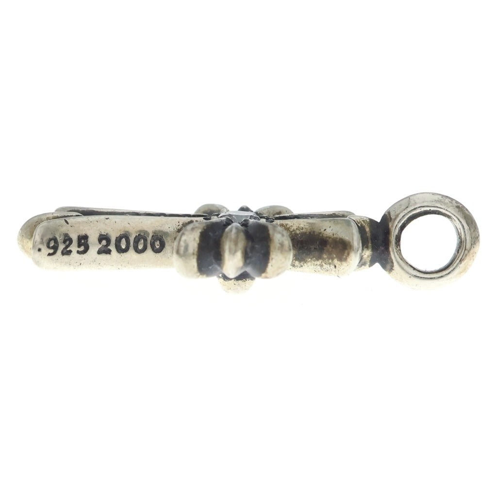 CHROME HEARTS(クロムハーツ) TNY CRSF P/DIA タイニーファットクロス PAVEダイヤ ペンダントトップ シルバー BCA323