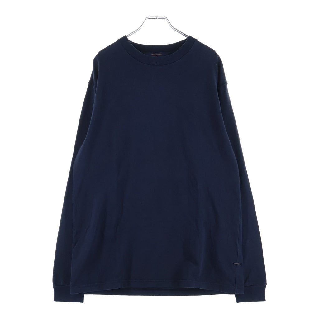 LOUIS VUITTON(ルイヴィトン) インサイドアウトデザイン クルーネック ロングスリーブ 長袖Tシャツ カットソー ブラック RM211 JYM HIY46W