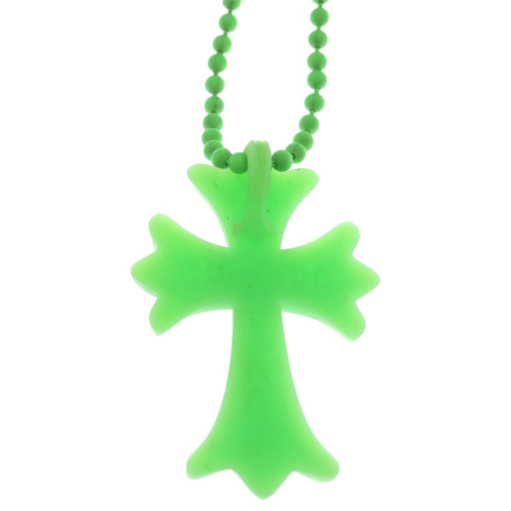 CHROME HEARTS(クロムハーツ) RUBBER CH CRS SML ラバースモールCHクロス ネックレス ライトグリーン