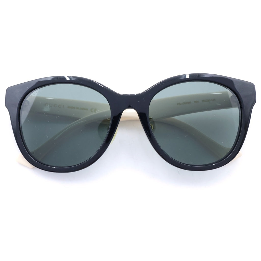 GUCCI(グッチ) サングラス アイウェア GGロゴ ブラック/アイボリー GG10025SK レディース