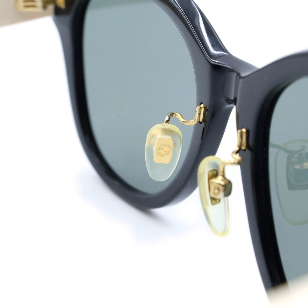 GUCCI(グッチ) サングラス アイウェア GGロゴ ブラック/アイボリー GG10025SK レディース