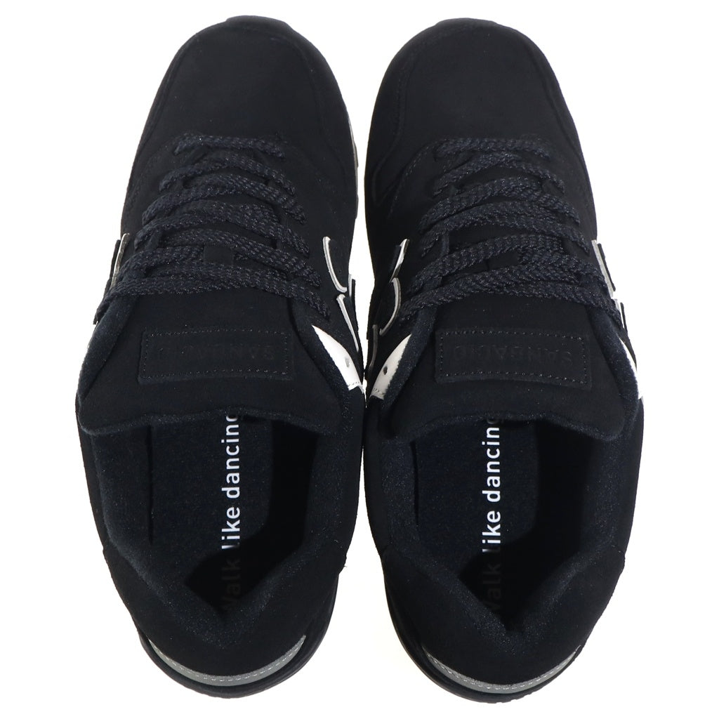 Sangacio(サンガッチョ) BLACK にゅ～ず ローカットスニーカー シューズ US7.5/25.5cm ブラック